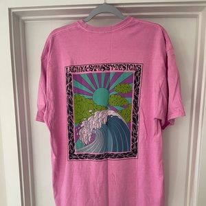 XL Stussy Pink Shirt